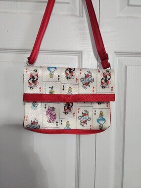 Harveys x Disney Alice in Wonderland Foldover Purse Crossbody Bag